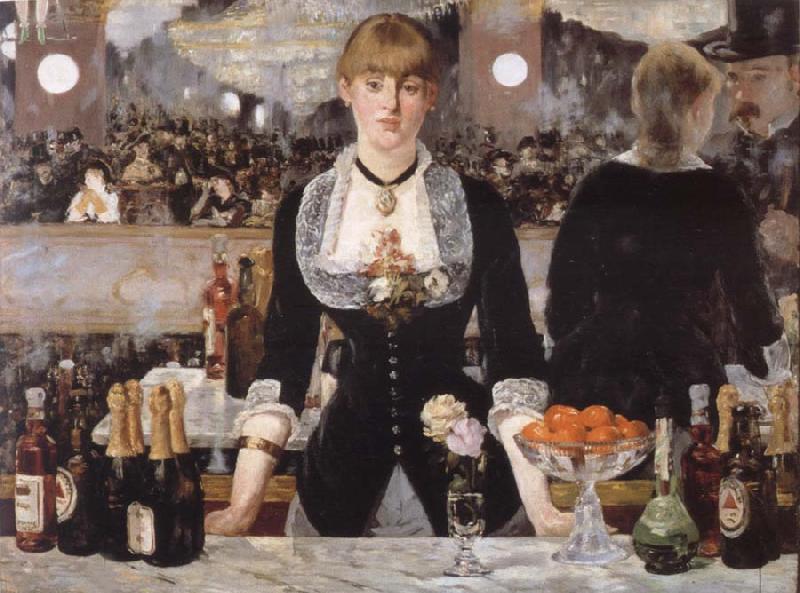 Edouard Manet Bar in the foil-Bergere